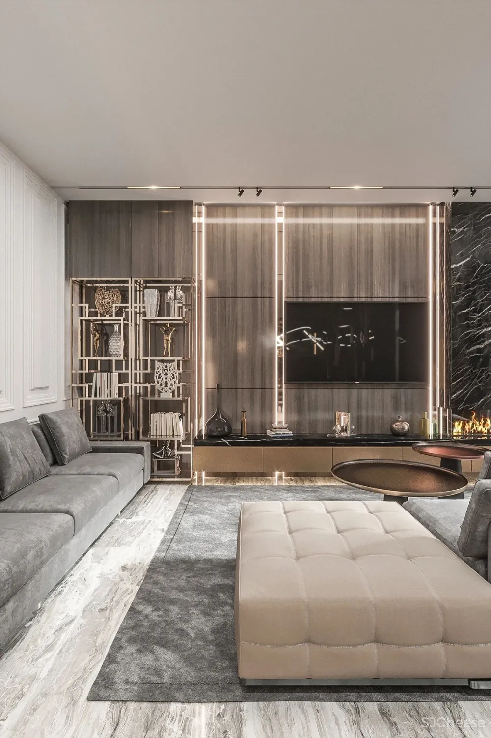 高级灰艺术,极致奢华!