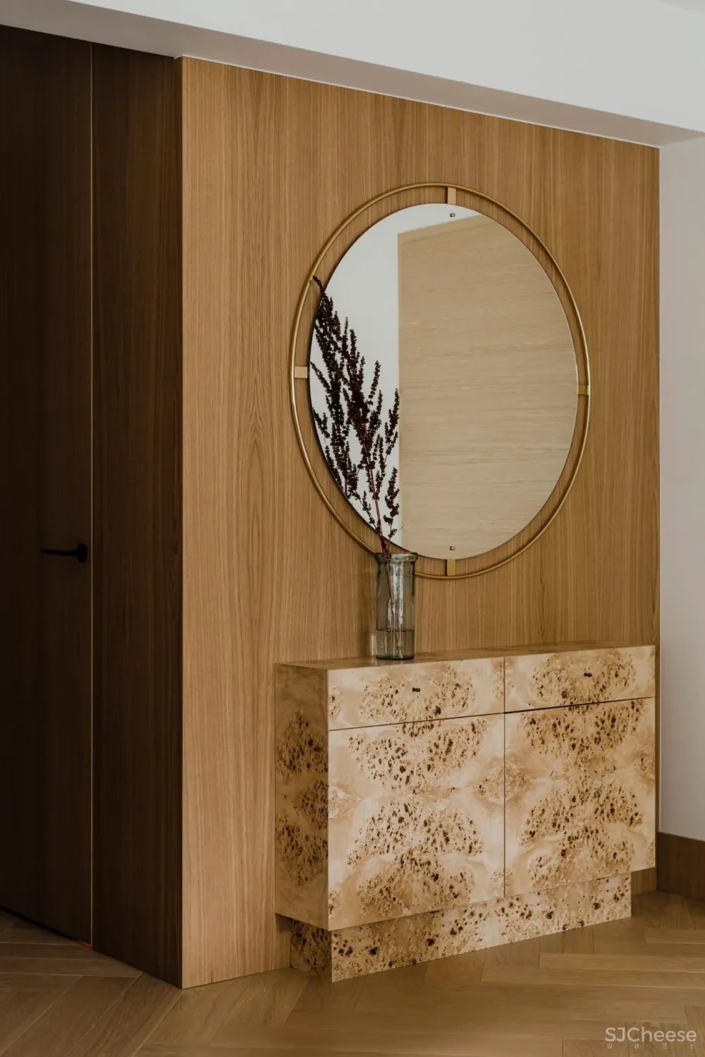 90㎡ 做三房, 客厅全开放,设计都在细节里