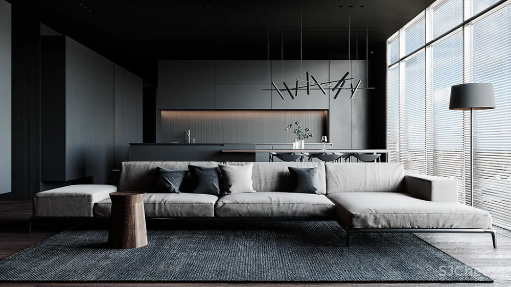 极简 高级黑,这样的设计真酷!