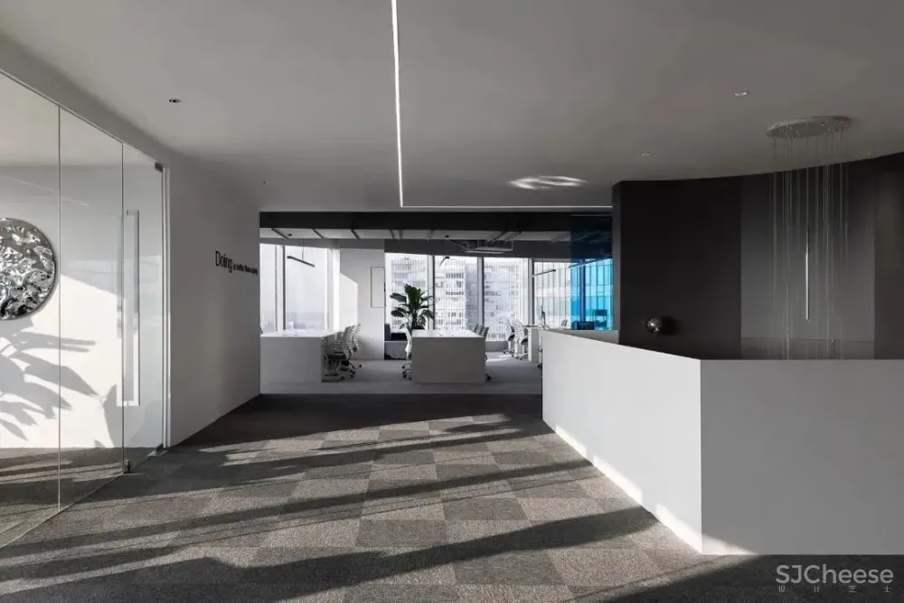 黑白简趣空间，90后都爱的个性潮地 珀阁室内设计