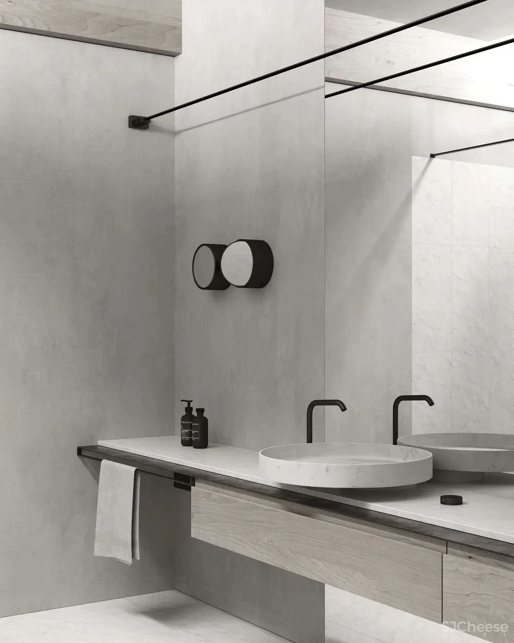 超大尺度,上演原生态极简空间