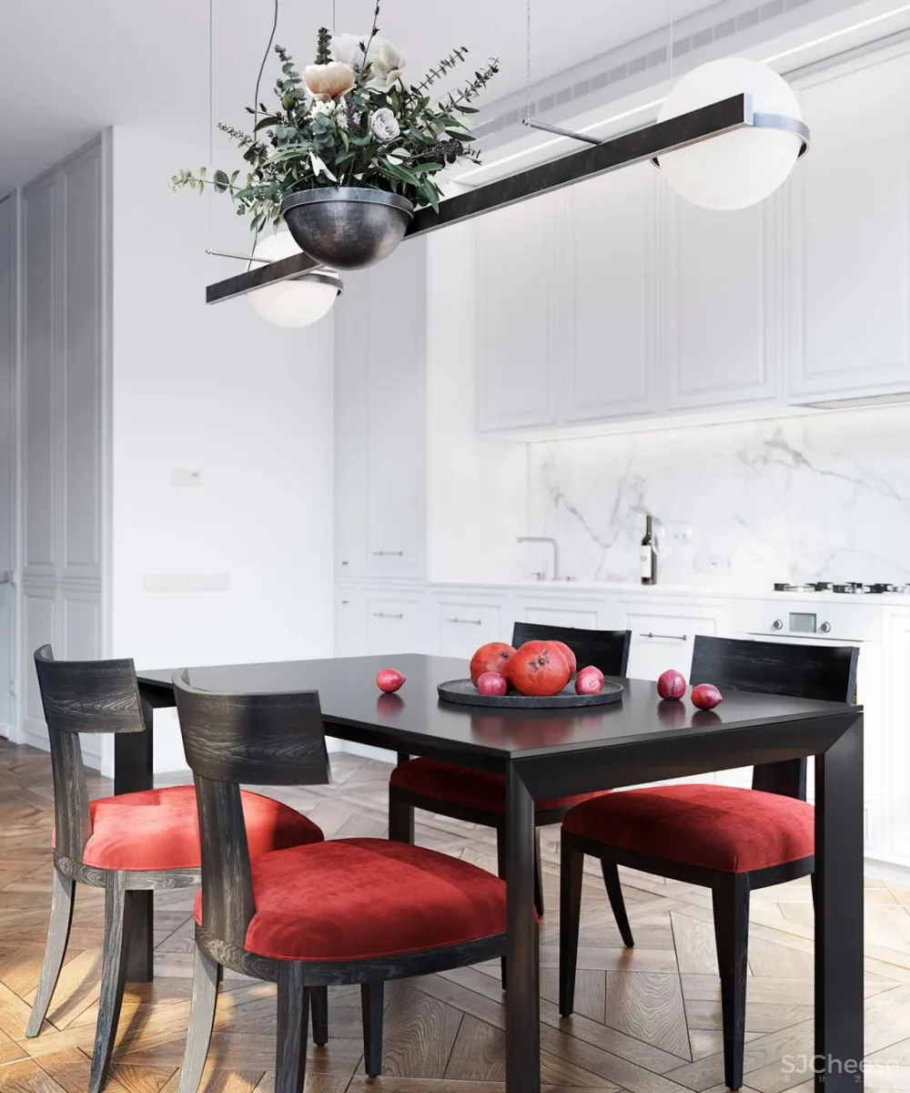 58㎡时尚美宅,色彩的魔力!