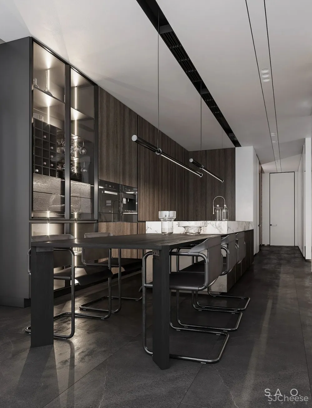 257㎡轻奢大平层，高贵生活！