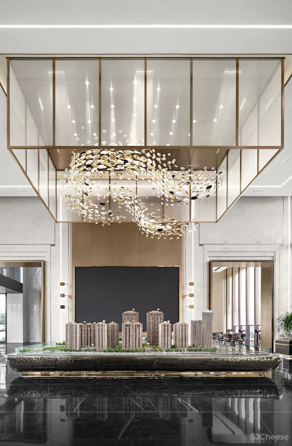 造价8000㎡ 售楼中心设计方案