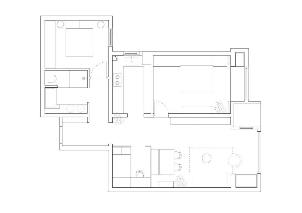 71㎡三代同堂,颜值在线,还越住越大?