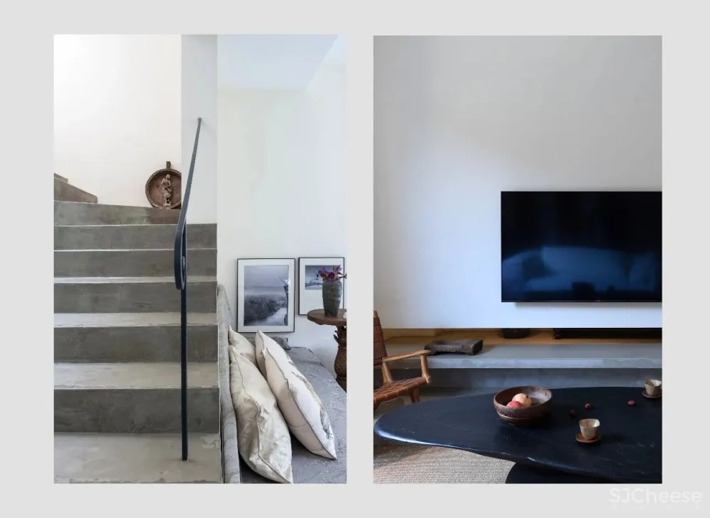 500㎡极简风别墅,返璞归真的侘寂美学!