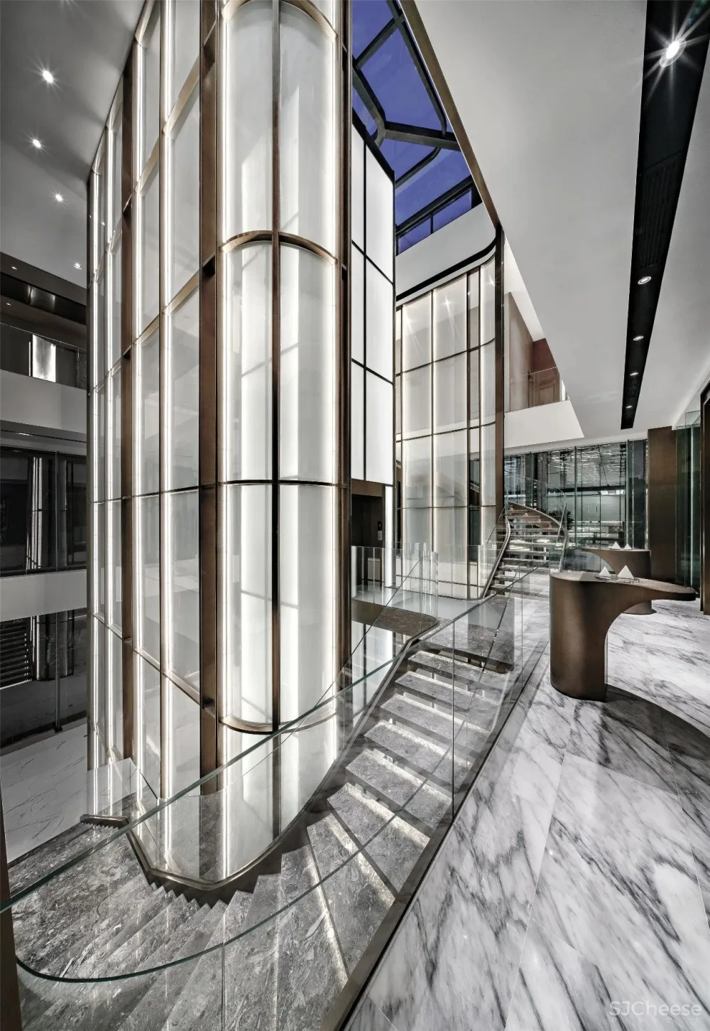 山川·光盒:卓越平湖壹号销售中心 达观设计凌子达