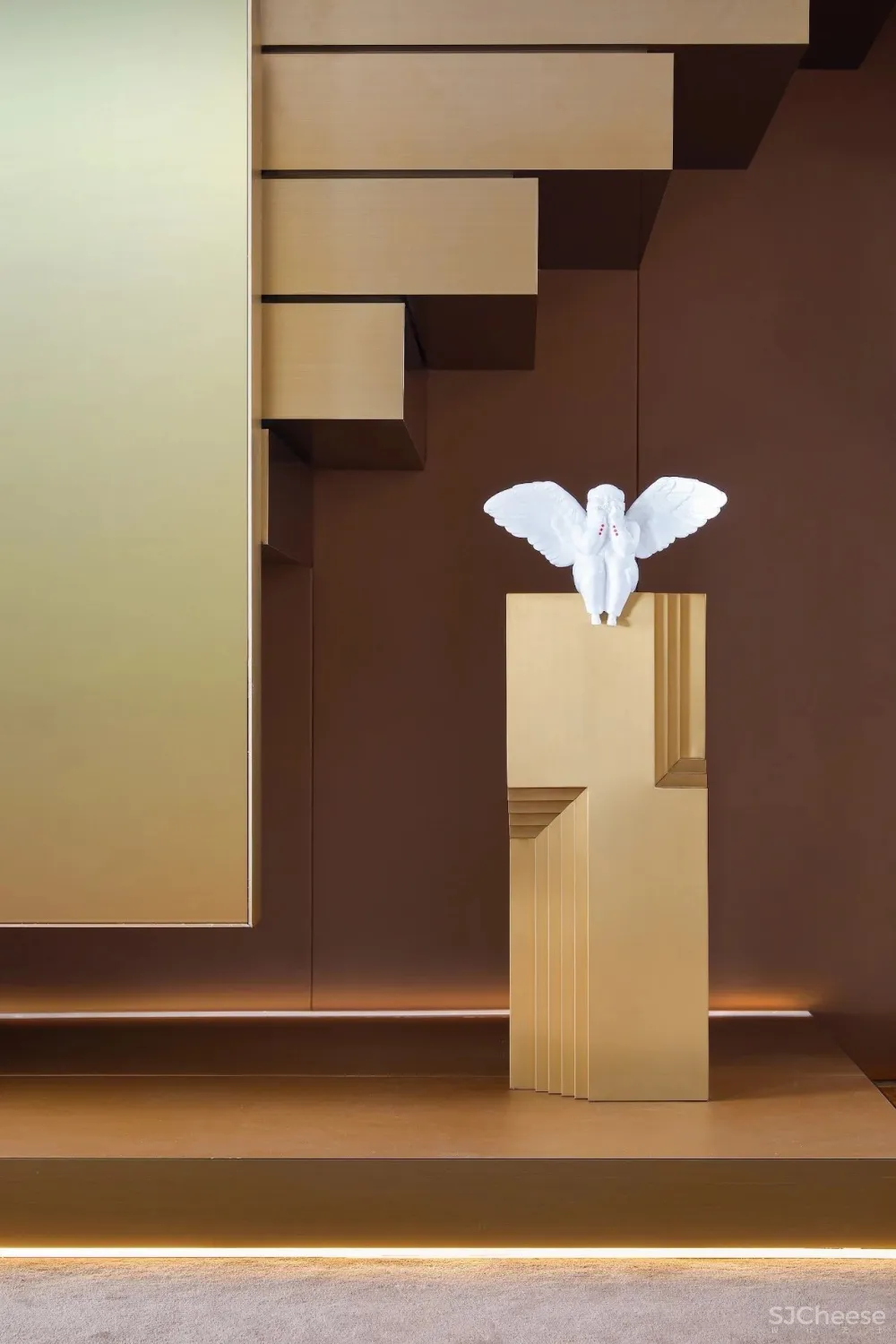 236㎡儒雅复式样板间,褪去形式后的本真,直达心门的素雅风