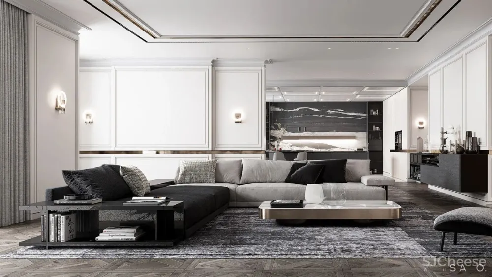 257㎡轻奢大平层，高贵生活！