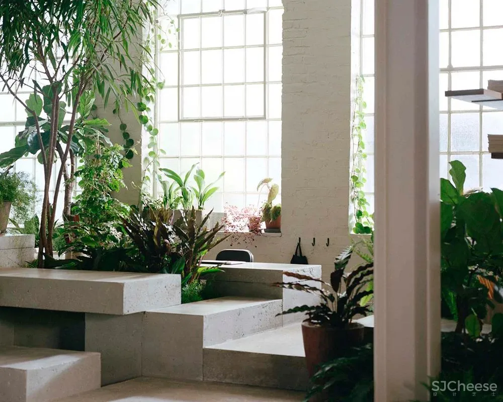 光影下的混凝土之舞 照明设计PSLab伦敦总部展示兼办公设计欣赏