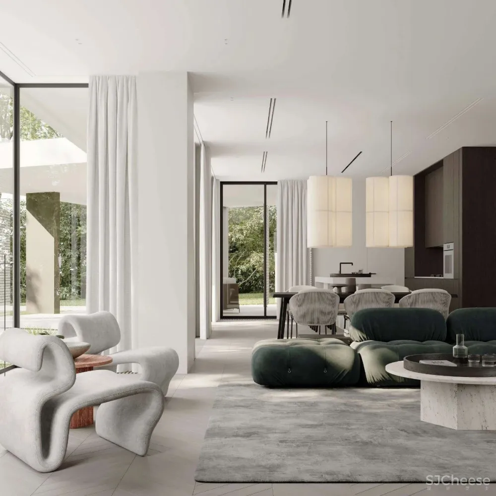 极致优雅的轻奢主义,让质感凌驾于空间之上!