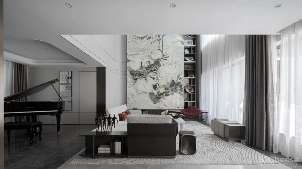 元禾大千：现代空间中的《瑞鹤图》