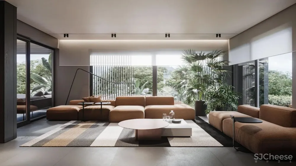 现代，开放大气的儒雅居所！