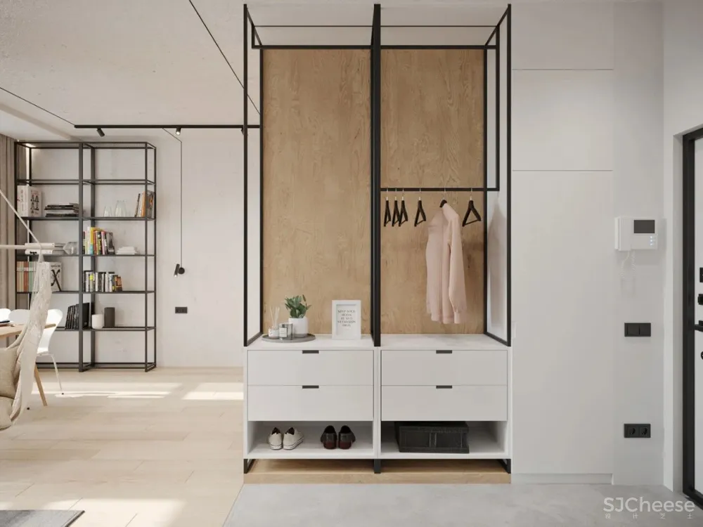 客厅荡秋千,厨房睡榻榻米,这是什么36㎡神仙一人居?!