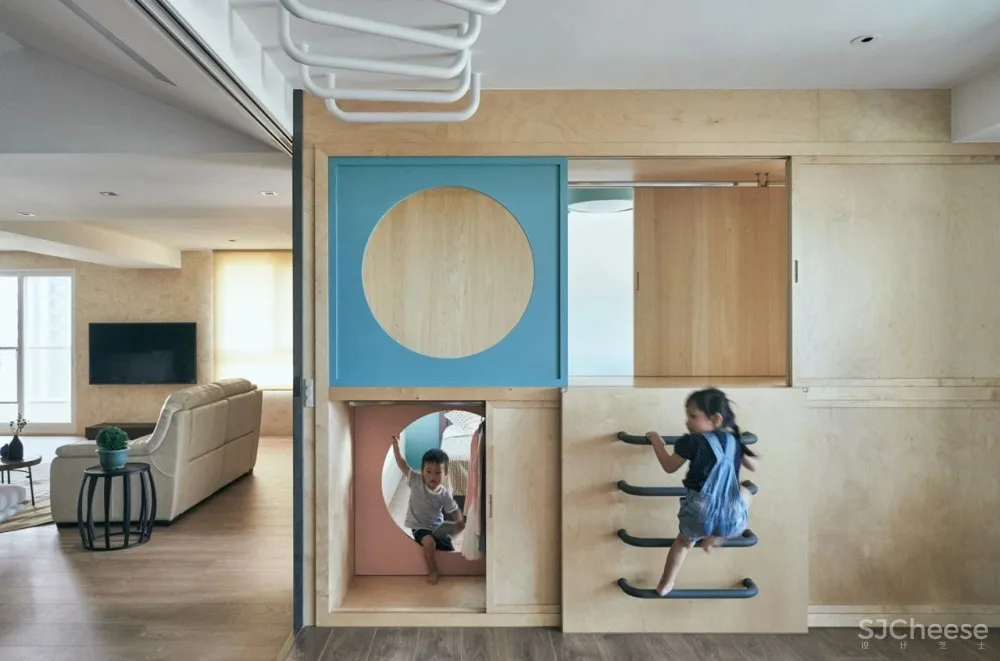 他家竟然是一个既有禅意又带欧美风的游乐园!