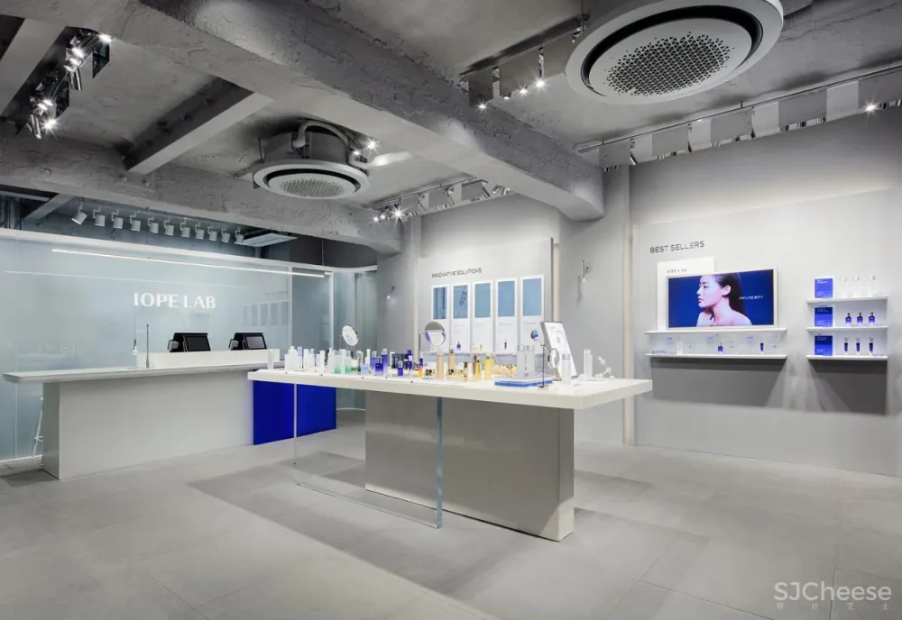 顶级化妆品牌艾诺碧(IOPE),IOPE LAB 旗舰店设计