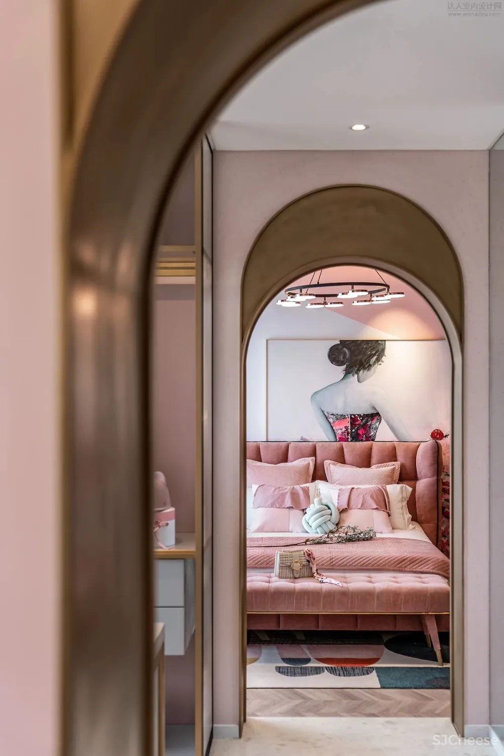 金泰中央公园杨上叠样板间231㎡丨 一然设计