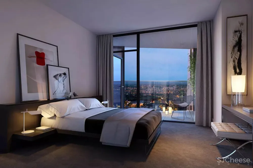 Make Architects设计-世界金融中心,伦敦泰晤士河畔顶奢公寓The Madison