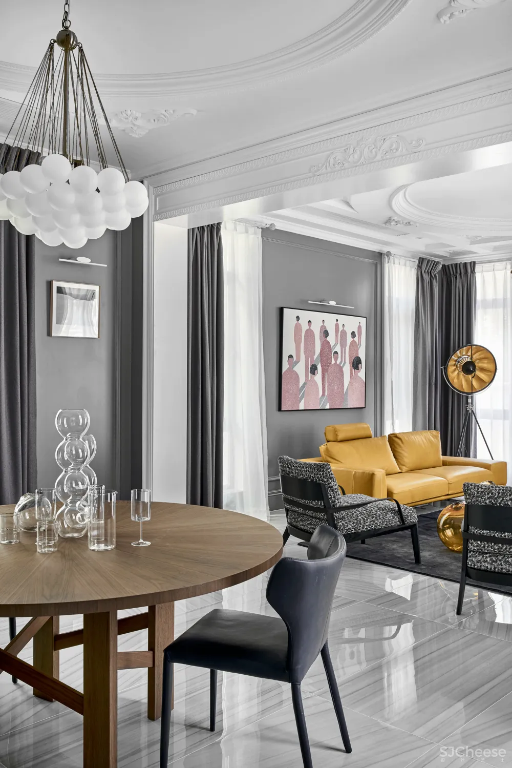 600㎡ ,这么充满玩趣的私人别墅,不知道的还以为是艺术馆!