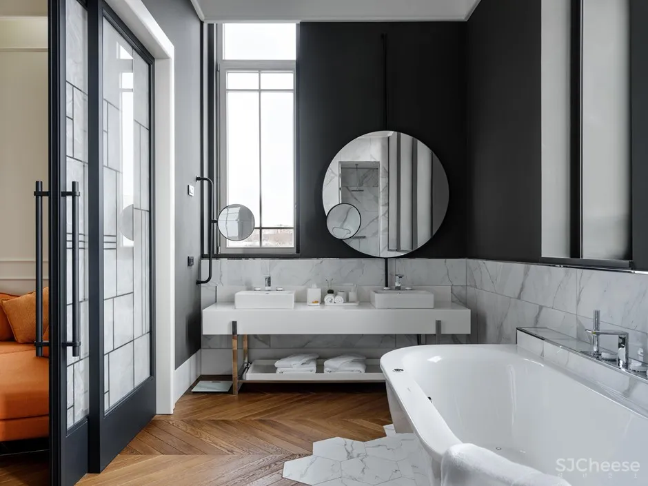 百年医院爆改五星级酒店,历史建筑表皮下,内里却这么前卫时尚