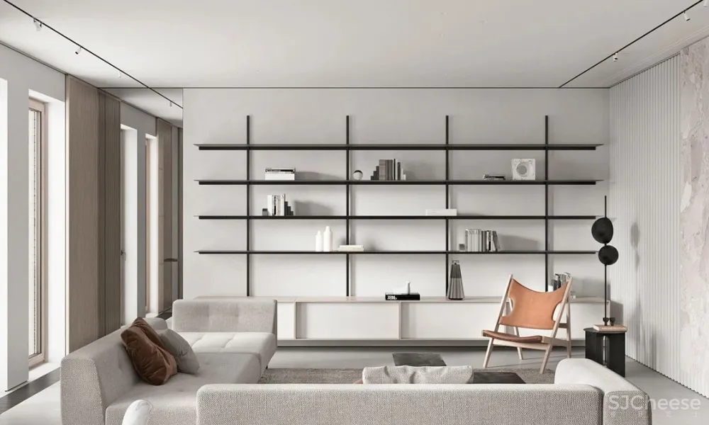 完美的空间比例,诠释极简主义克制美学