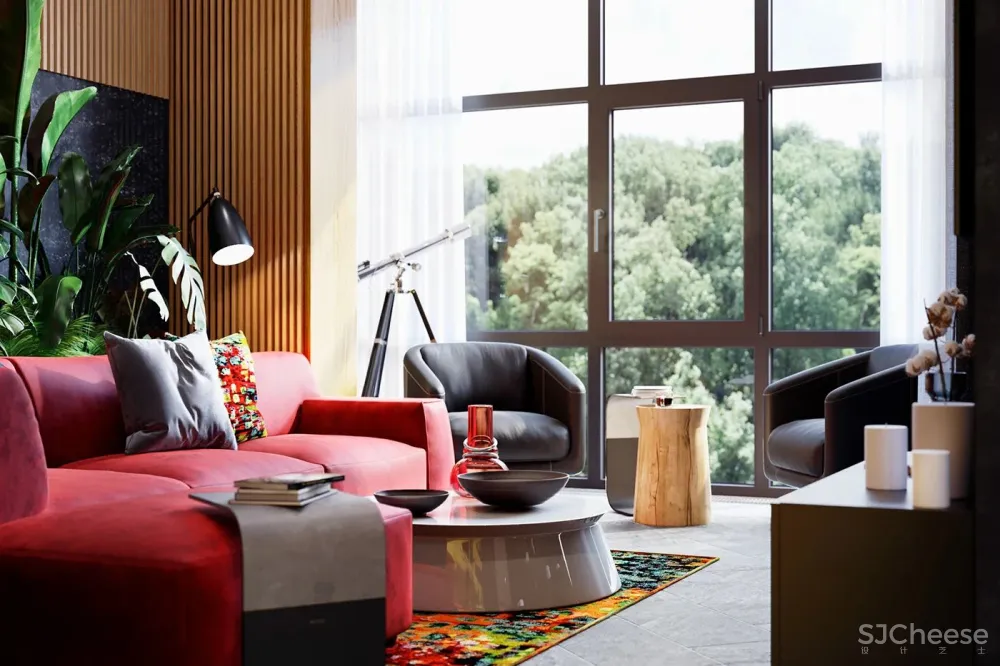 软装色彩搭配,美的韵律