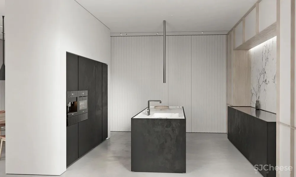 完美的空间比例,诠释极简主义克制美学