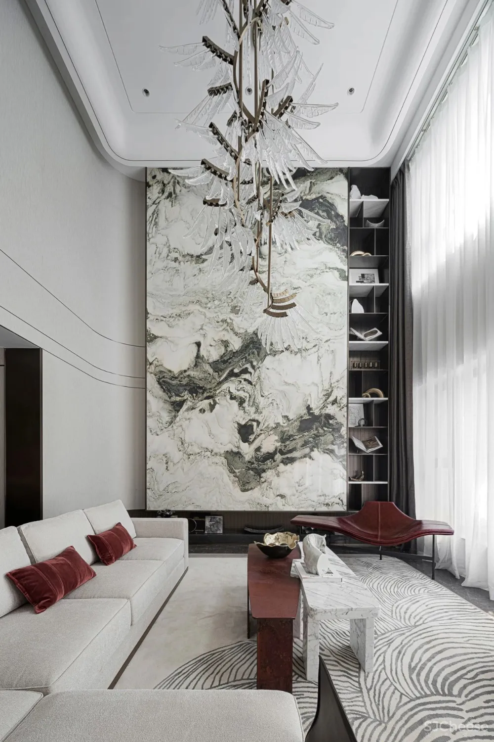 元禾大千：现代空间中的《瑞鹤图》