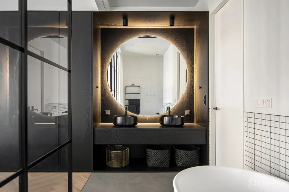 114㎡ 老房翻新,起居室加个“盒子”瞬间多出两间房