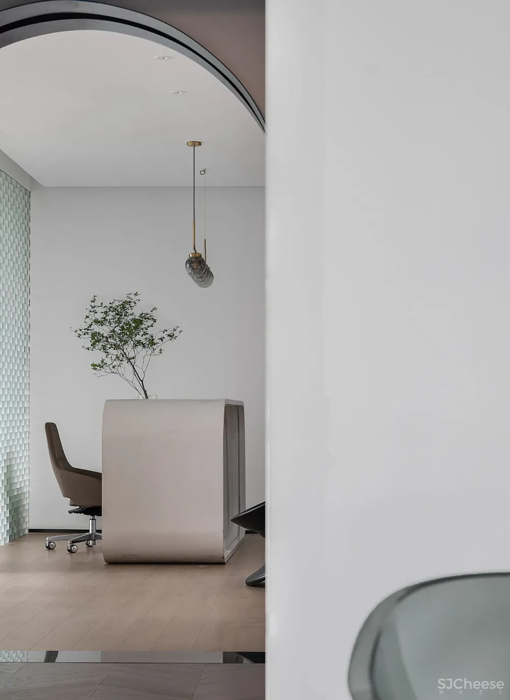 肆境设计 × 思域办公空间:沉思的空间行者