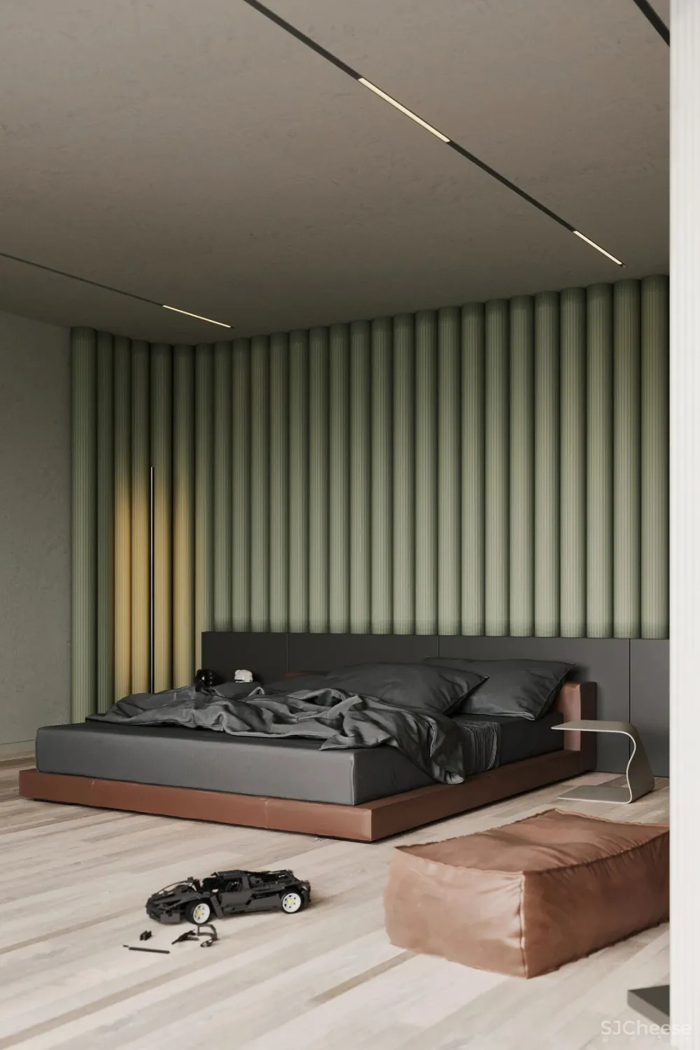 一个私宅,两个花园:一个赏景,一个娱乐