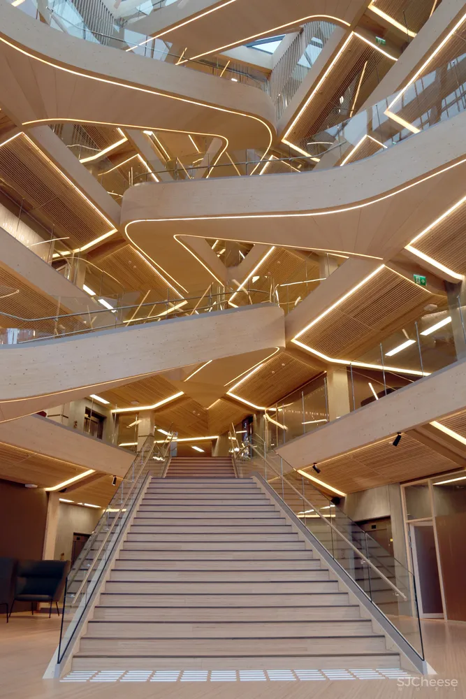 4.7亿的总部大楼,一根钢筋都没有!原来木结构可以这么美!