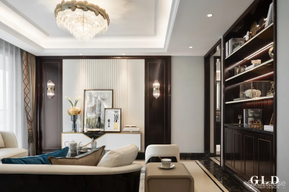 GLD绿檀设计|都市新古典的烈焰璀璨