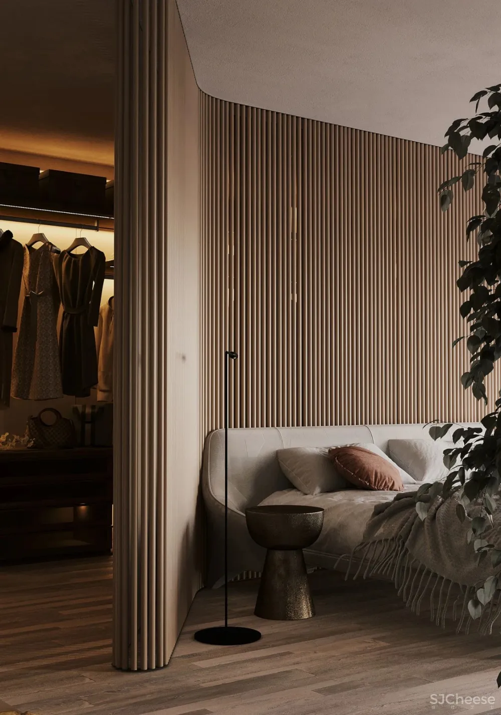 一个私宅,两个花园:一个赏景,一个娱乐