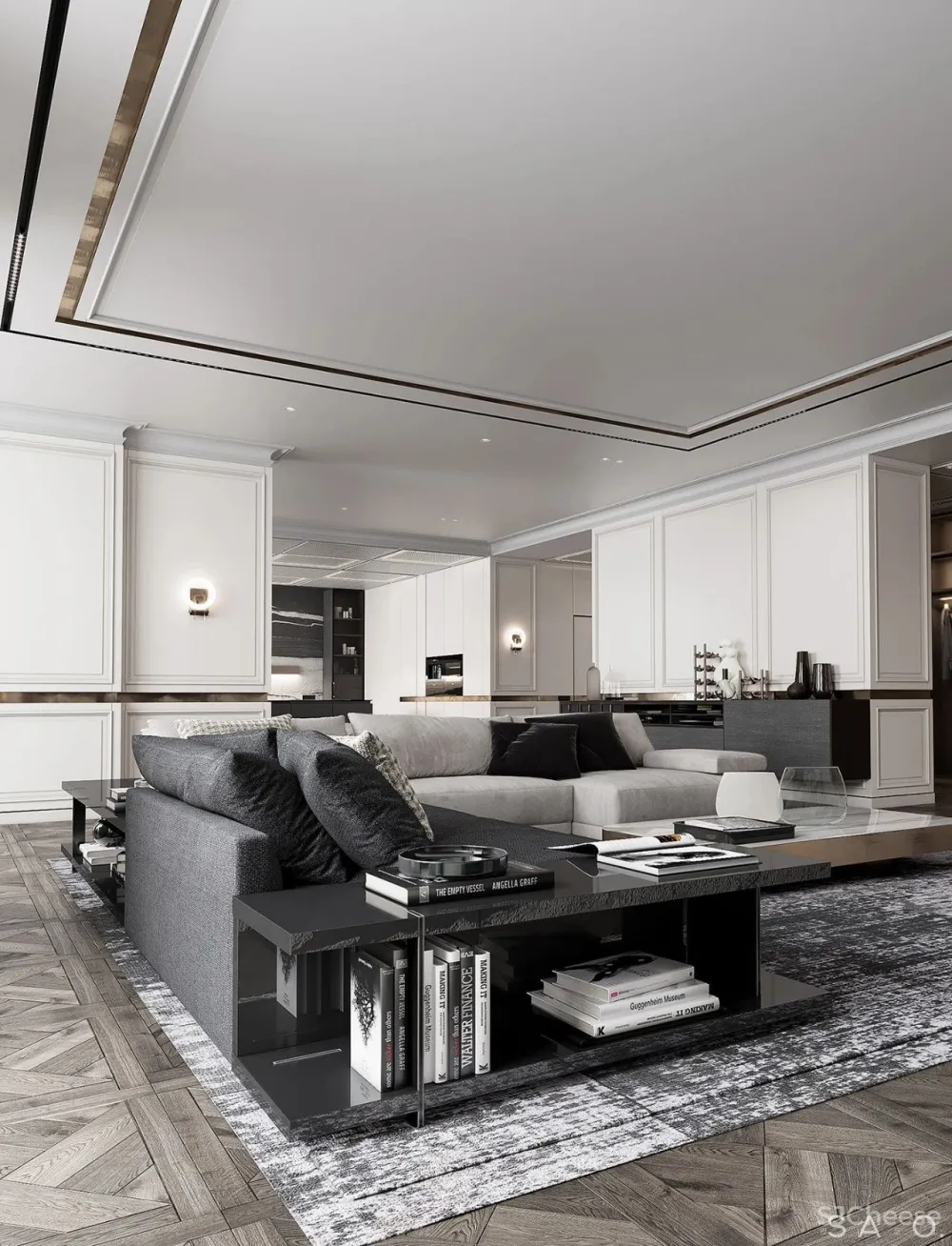 257㎡轻奢大平层，高贵生活！