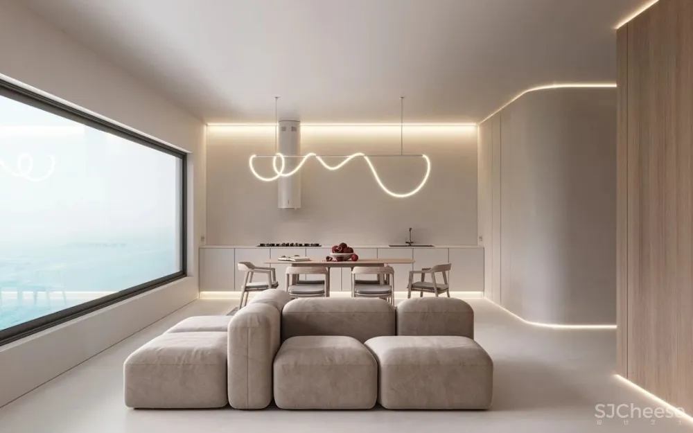 极简 原木,光感迷人!