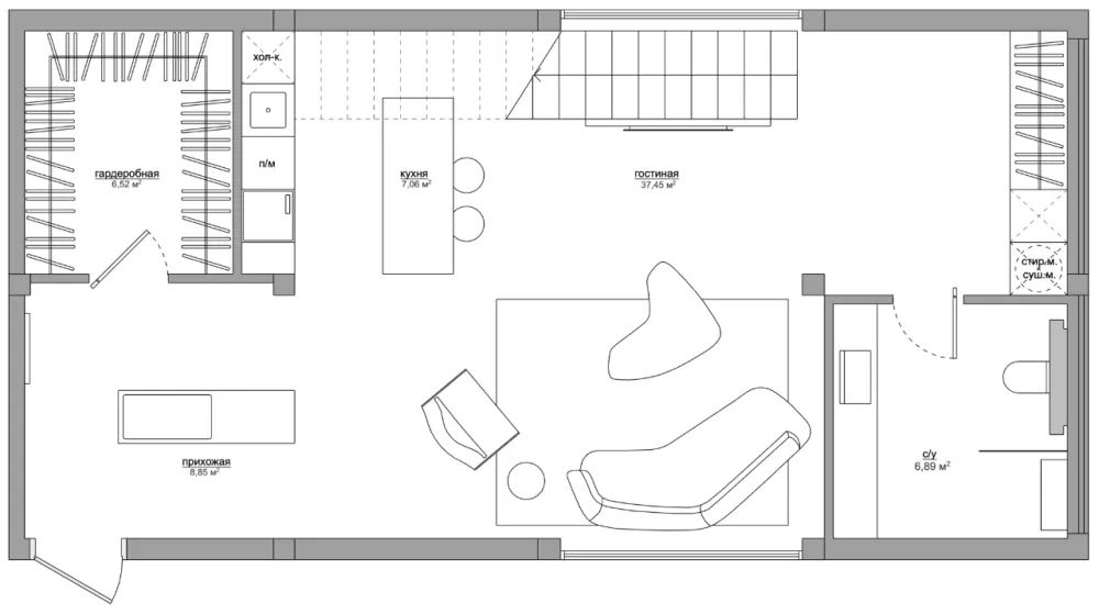 超大尺度,上演原生态极简空间