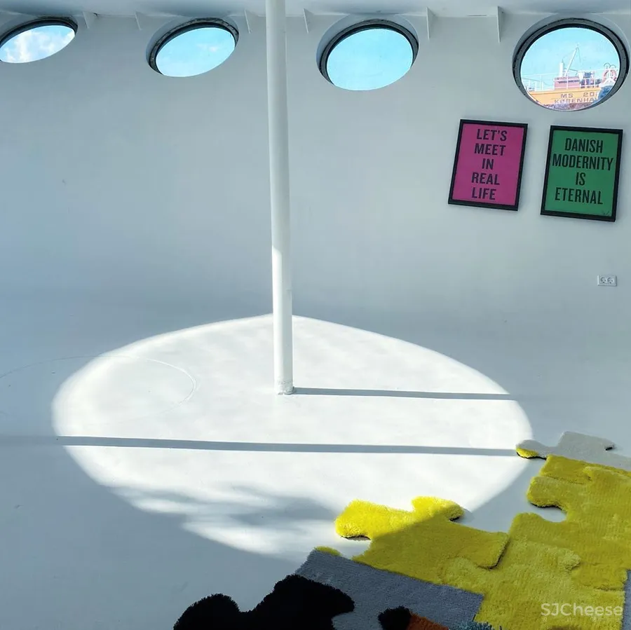 大B哥的私宅曝光,一家人竟然住在船上?这设计真有格调!