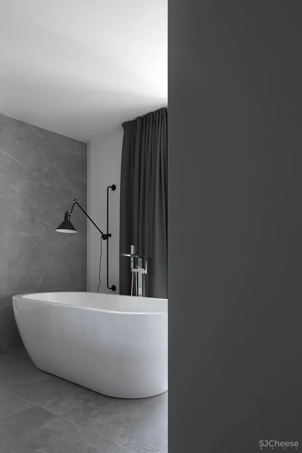 130㎡ 的简约阁楼,白砖墙也可以很高级