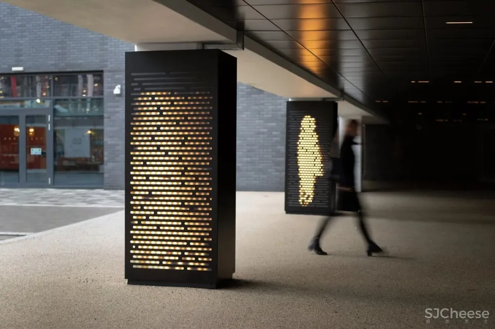 大堂挂幅画,早就过时了!这样的装置才叫灵动