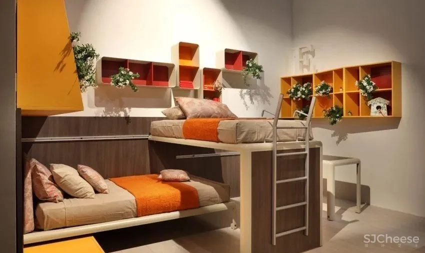 79平米，一家四口同住，这里被设计师形容为“专属于秋天的空间”