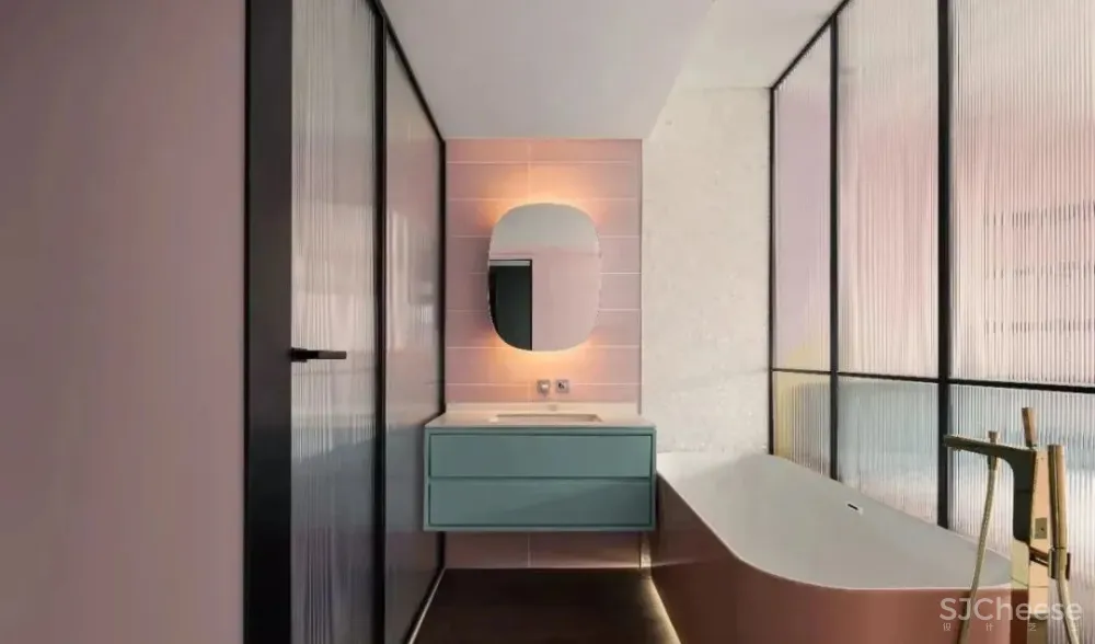 240㎡复式低干预痕迹的设计,在黑白色调中体现高级感 匠人筑语空间设计工作室