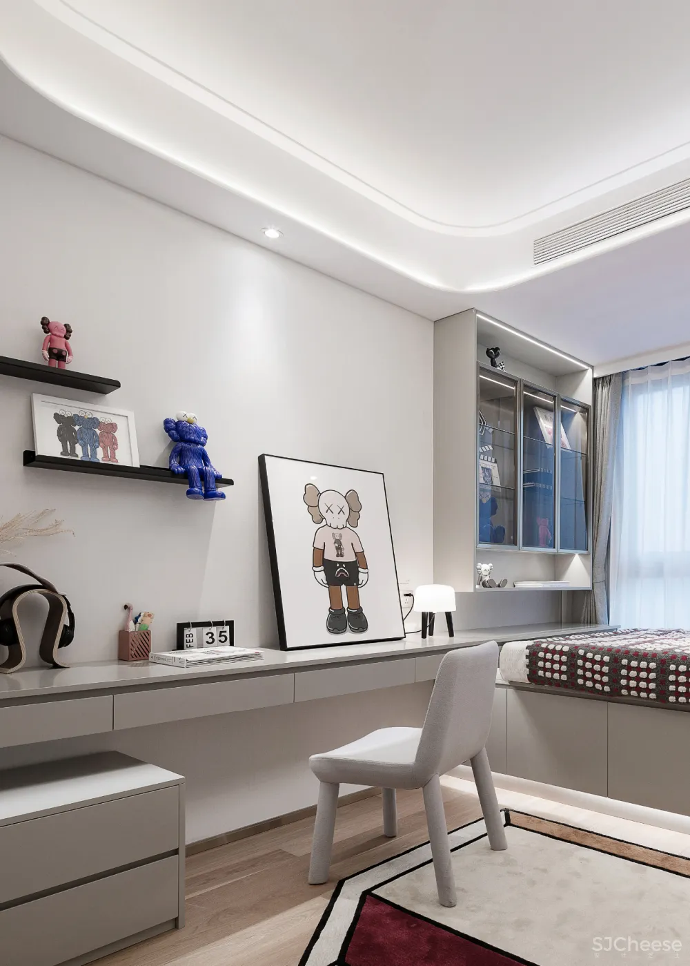 AOD艾地集成设计新作 南阳金科115户型 125户型样板间｜样板间