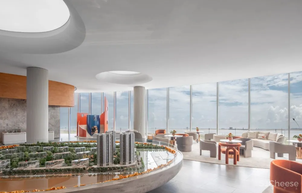 DOME-ASSOCIATES董世建筑丨绽放潮前,阅环幕之江景