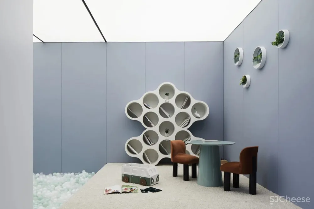 千舍设计·新作 空间的美学与诗意 — 未来城售楼处