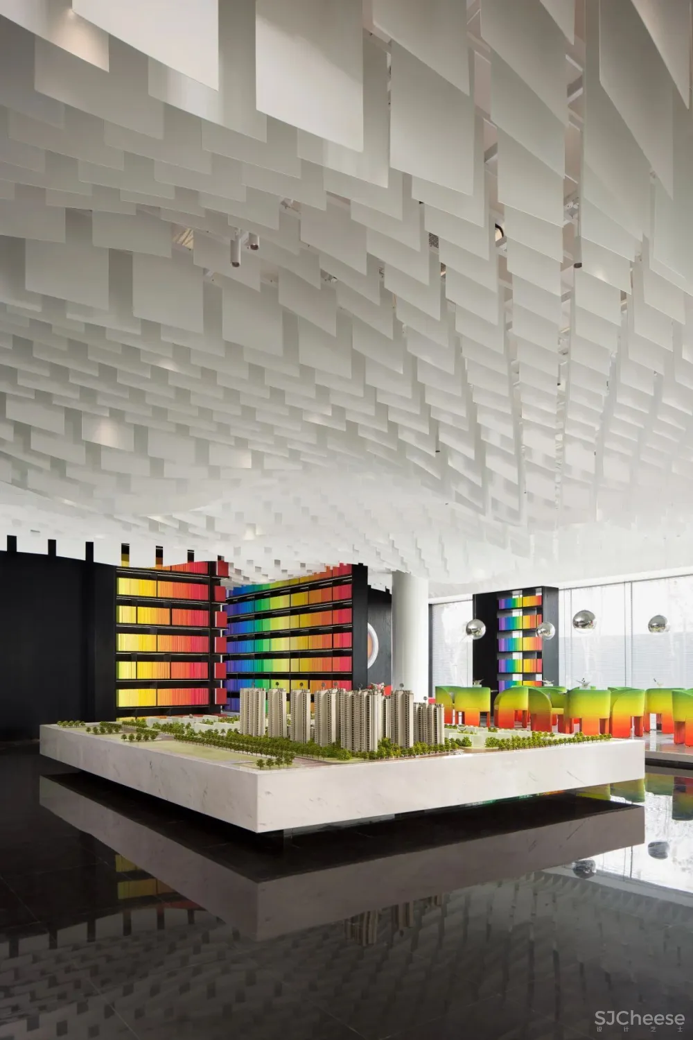 矩阵纵横 新作 郑州旭辉空港时代售楼处｜售楼处