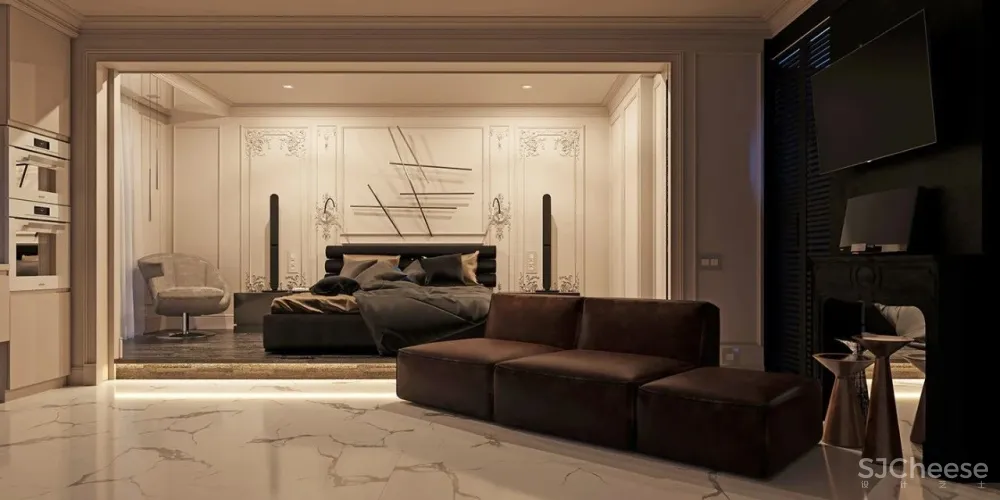 45㎡小宅,时尚经典!