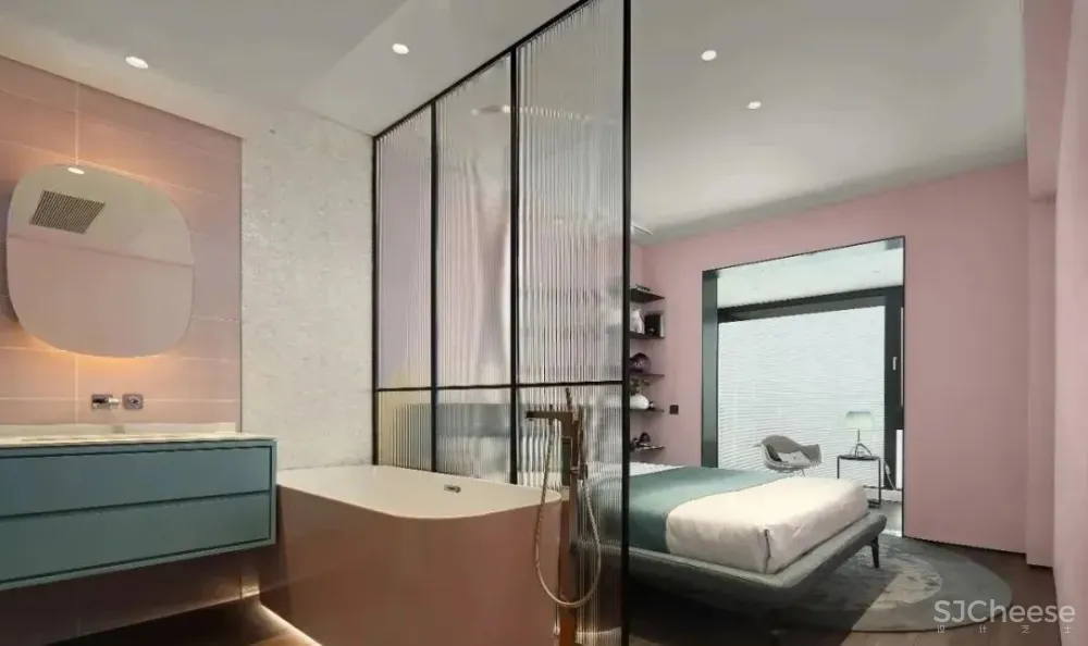 240㎡复式低干预痕迹的设计,在黑白色调中体现高级感 匠人筑语空间设计工作室