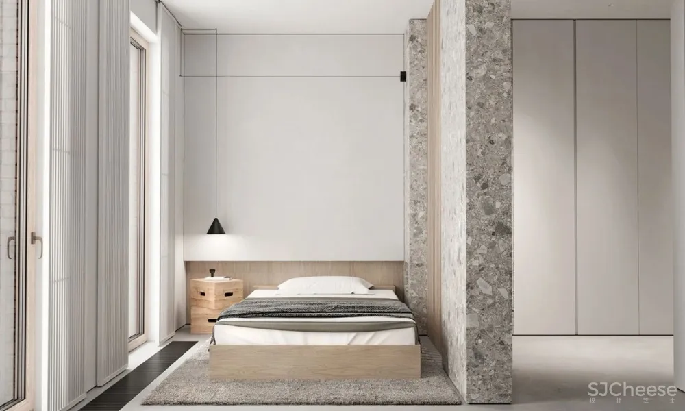 完美的空间比例,诠释极简主义克制美学