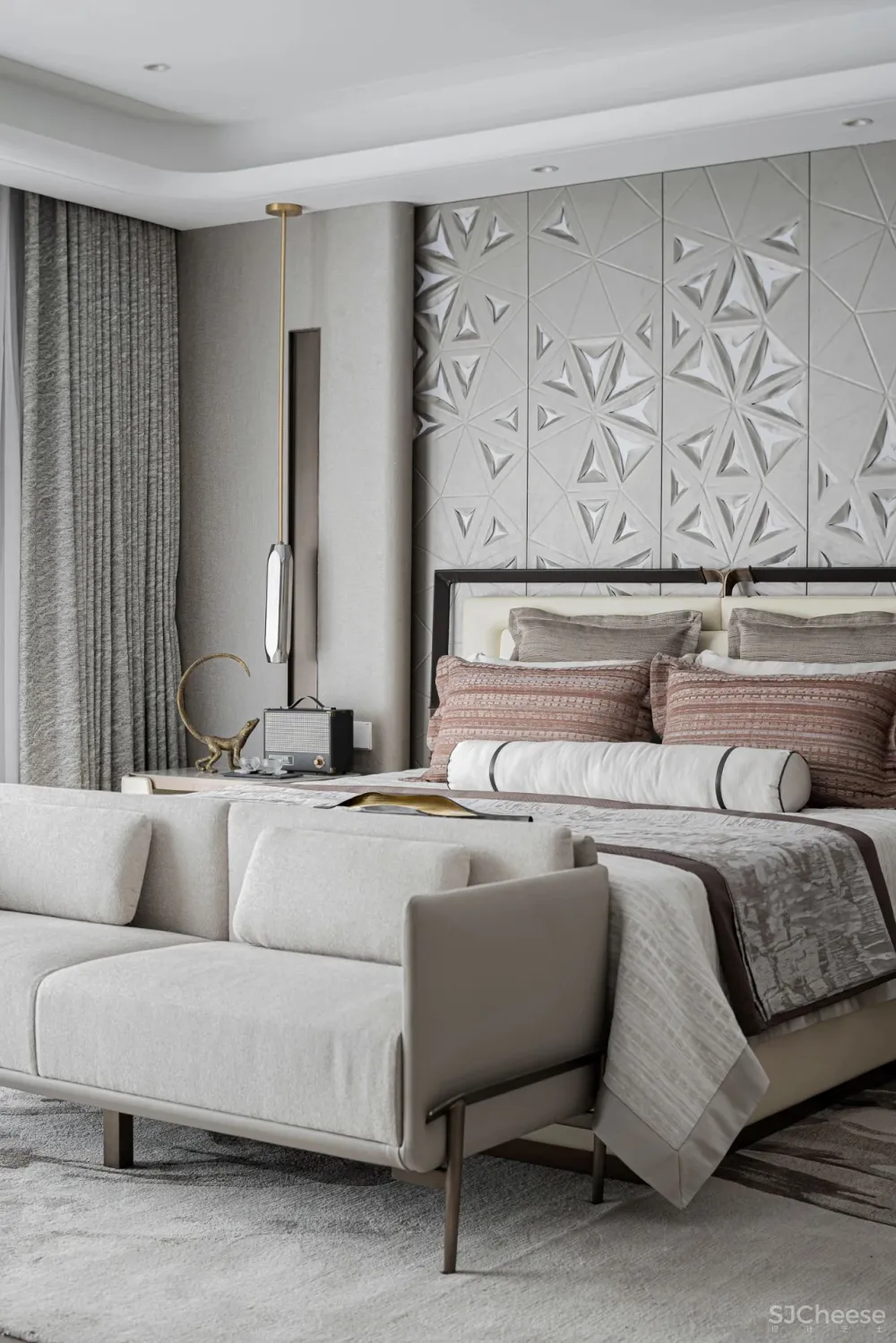 元禾大千：现代空间中的《瑞鹤图》